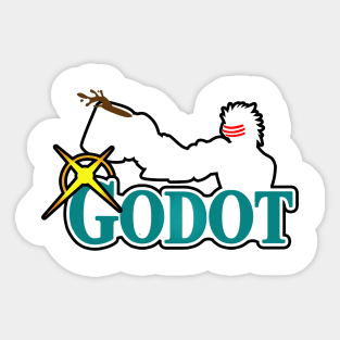 Godot Logo Sticker